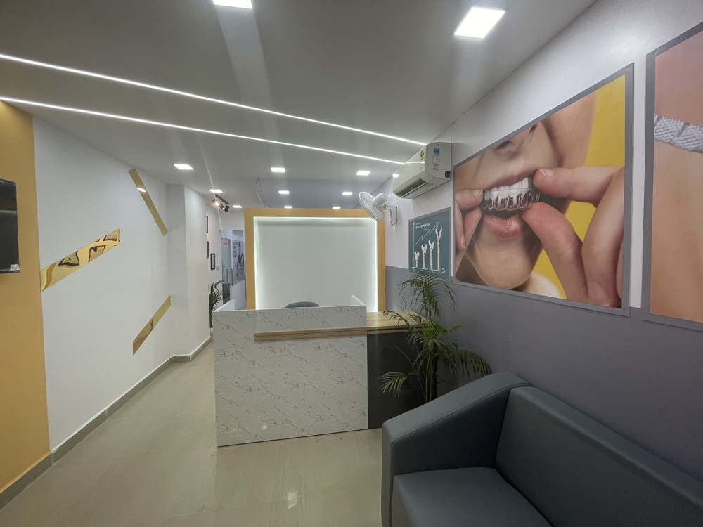 Luxury dental clinic interior designed by Interiors by AD