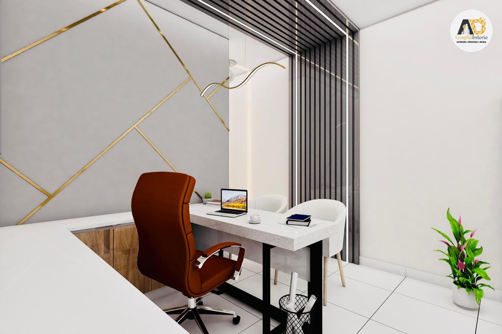 Minimalistic clinic interior design in Delhi by Interiors by AD