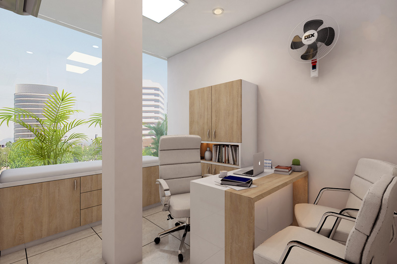 Healthcare interior design by Interiors by AD
