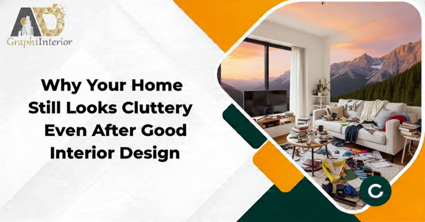 Why Your Home Still Looks Cluttered Even After Good Interior Design